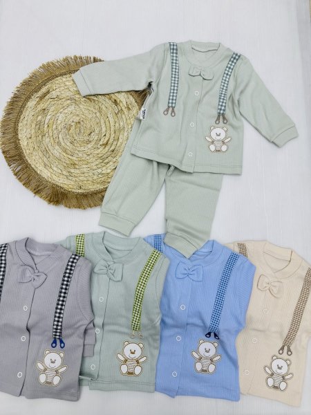 بجامة بيبي قطن ولادي