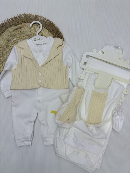 طقم ولادي قطن 7 قطع