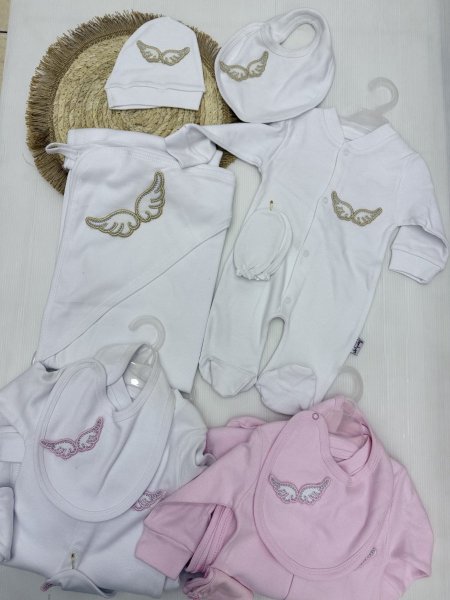 طقم مشفى 5 قطع قطن