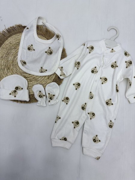 طقم مشفى قطن 5 قطع دبدوب