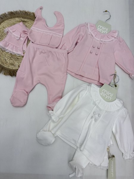 طقم بناتي قطن 5 قطع