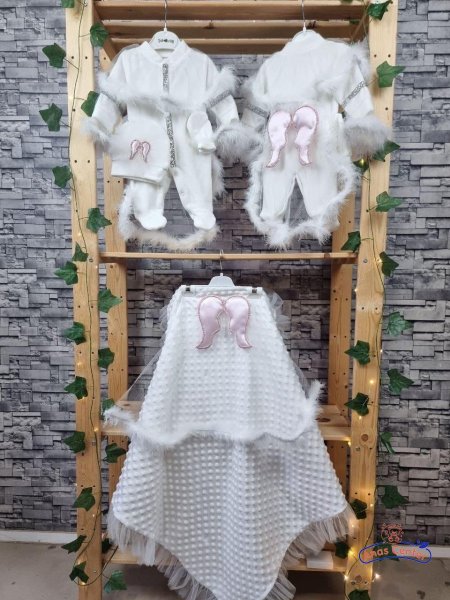 ابيض جناح زهري