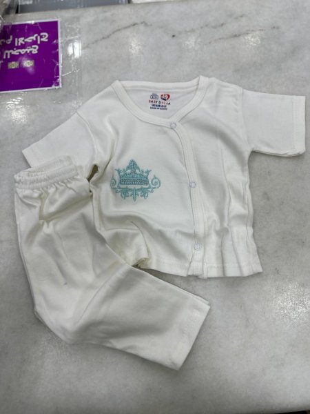 بجامة بيبي نص كم