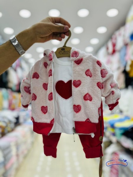 طقم بناتي 3 قطع