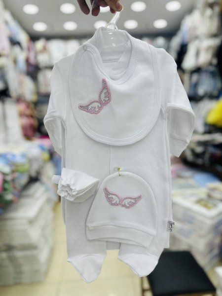 ابيض جناح زهري