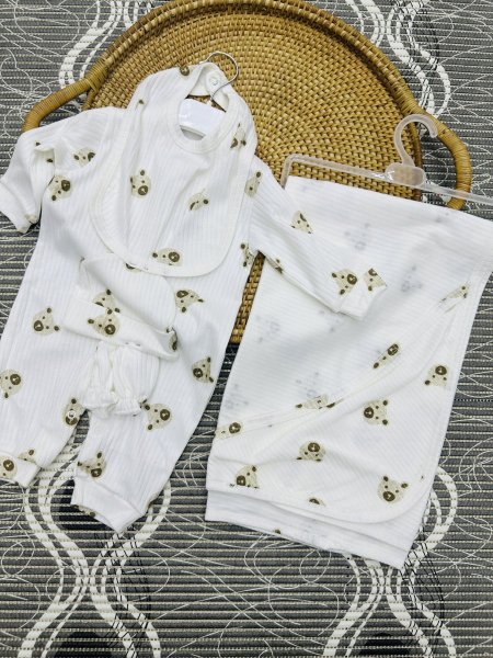 طقم مشفى قطن 5 قطع