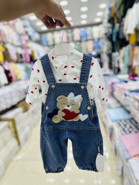 افرهول كبوي بناتي مع بلوزه كم