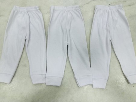 بنطلون بدون اجر قطن 3 حبات