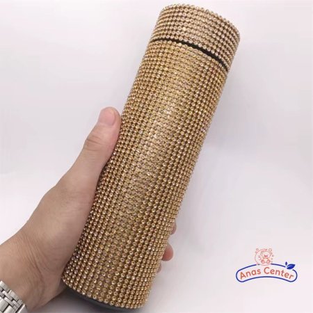 حافظ حرارة كريستال مع قياس درجة حرارة