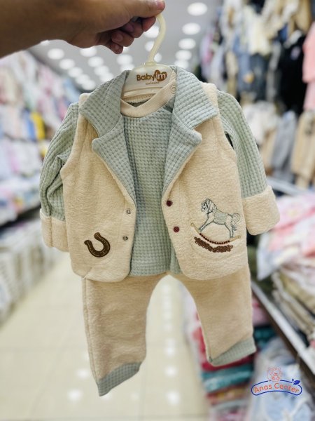 طقم ولادي 3 قطع