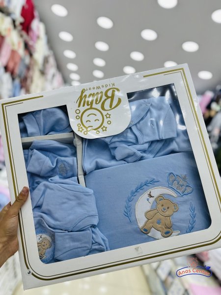 طقم مستشفى كامل 10 قطع (قطن)