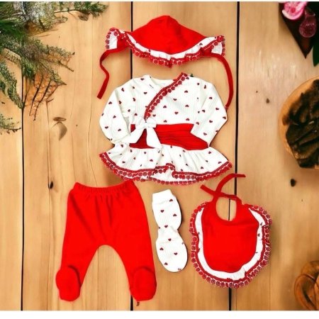 طقم قطن 5 قطع