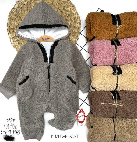 افرهول شتوي فرو من الخارج مبطن قطن من الداخل