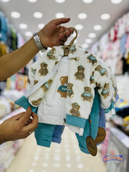 طقم بيبي 3 قطع ولادي