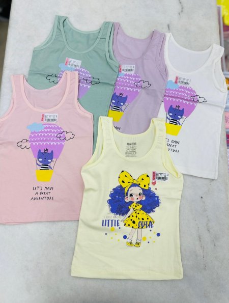 شباح بناتي عريض ملون