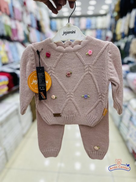 طقم نسيج قطعتين بناتي