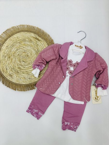 طقم بناتي 3 قطع