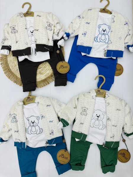 طقم ولادي 3 قطع